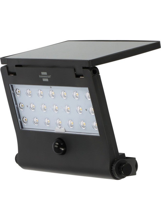 Brennenstuhl IP65 Solar LED Security Spot Light Black 18.6 x 2 x 26.2 cm 1173740003 - Image 1