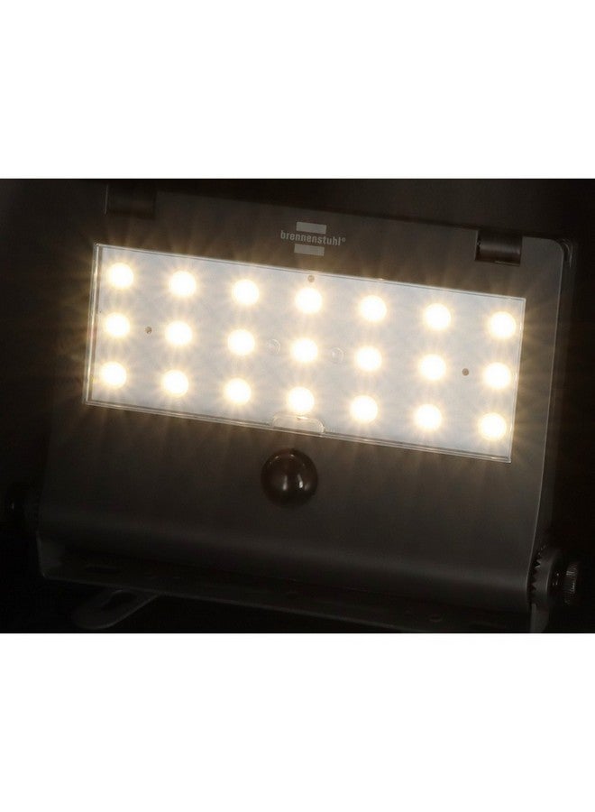 Brennenstuhl IP65 Solar LED Security Spot Light Black 18.6 x 2 x 26.2 cm 1173740003 - Image 5