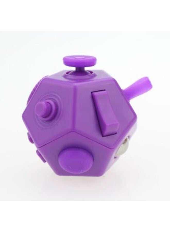 HR New Creative Mini Stress Relief Cube 12 sided Small Cube Stress Relief Small Cube Dice Slow Pressure Toy - Image 1