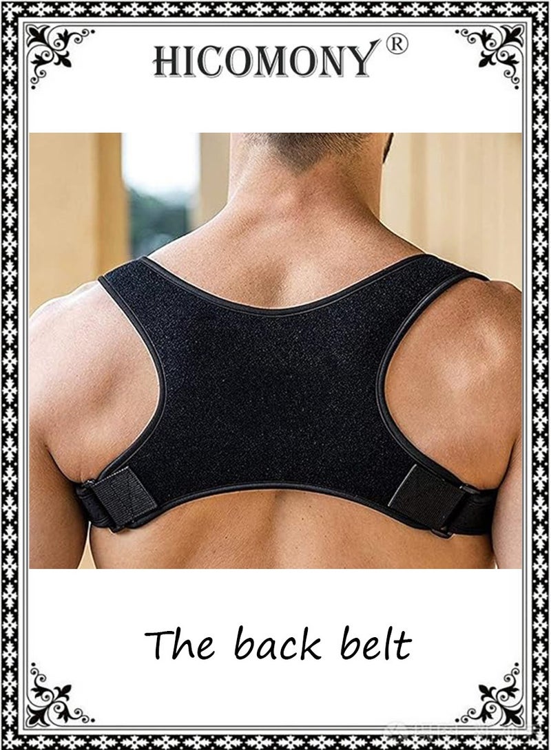 Hicomony The back belt for posture correction and shoulder straightening is made of strong, breathable and comfortable material - Image 1