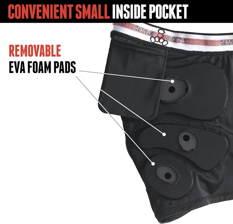 Triple Eight RD Bumsaver Women's Padded Shorts for Roller Derby, Skateboarding and Skating - Image 2
