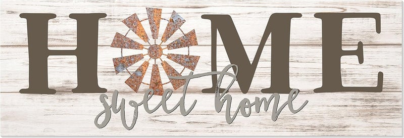 MRC Wood Products Home Sweet Home Rustic Wall Sign - Image 1