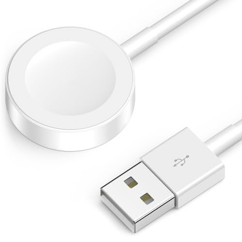 Amasuki 𝟐𝟎𝟐𝟓 𝐔𝐩𝐠𝐫𝐚𝐝𝐞𝐝 for Apple Watch Charger USB Magnetic Fast Charging Cable Portable Wireless Charging Compatible with iWatch Series 11/10/9/8/7/6/5/4/3/2 Ultra 2/SE - Image 1