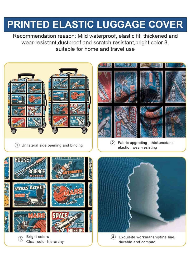 URbazaar Elastic Travel Luggage Cover Travel Suitcase Protective Cover for Trunk Case Apply to luggage Suitcase Cover  - Image 4