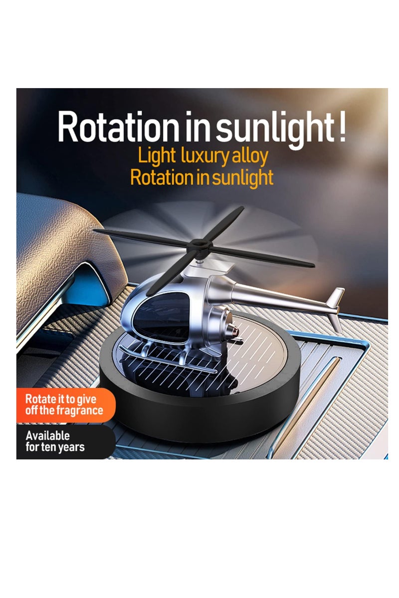 Car Air Fresheners,Solar Airplane Rotating Car Air Freshener Essential Diffuser Scent Car Decoration Car interior accessories from MT-BEST-BUY - Image 1