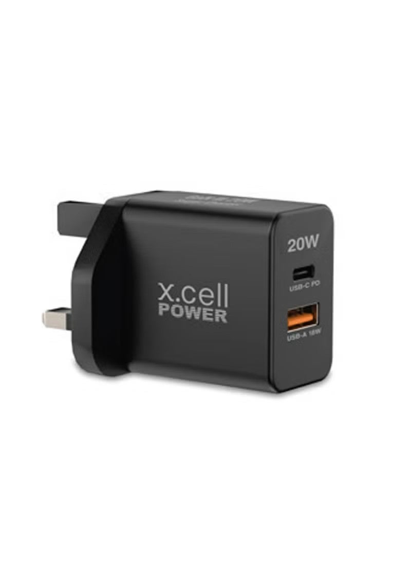 شاحن XCell HC-20W-1C1A-PD أسود