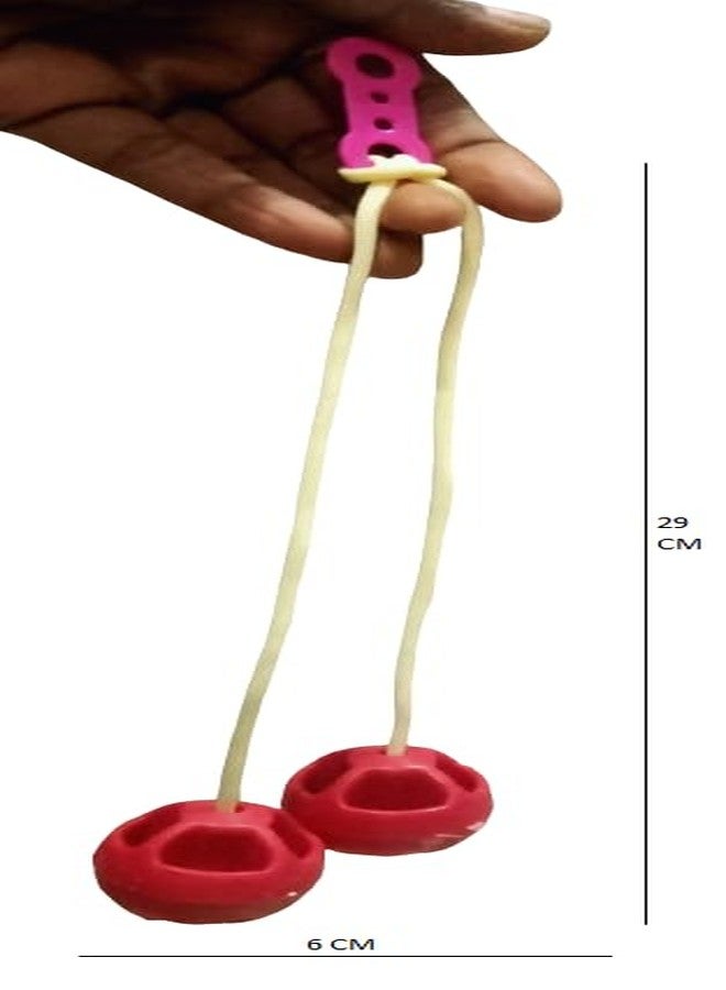 ZOKCY® (Pack of 4 Pcs Clacker Ball Toy for Kids/Multicolor Lato Lato Click Clacker Ball/Hand Wrist Exercise Ball/Clackers Knockers Balls/Swinging Ball Toys/Playing Indoor & Outdoor Toy for Kids - Image 2
