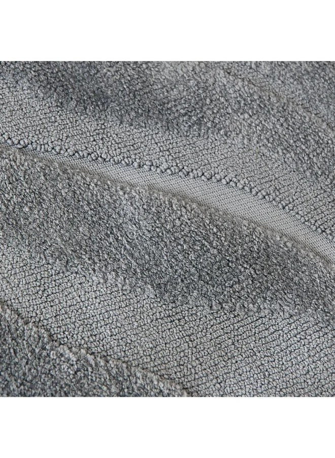 Home Box Milton Waves Knitted Microfibre Rug 75 X 150 Cm