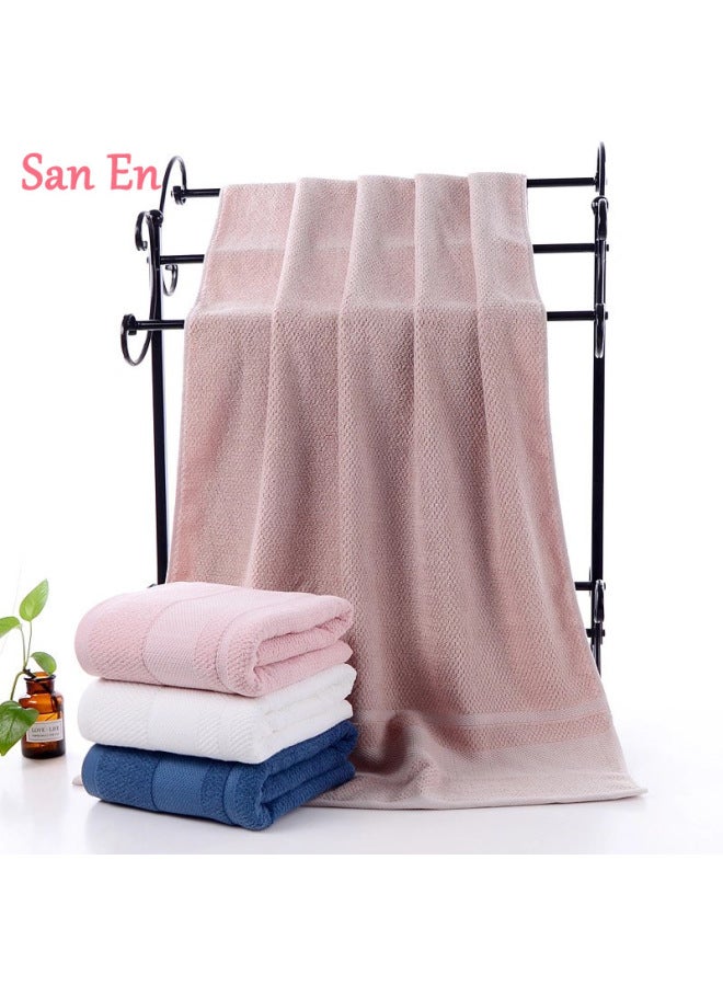 Pure Cotton Bath Towel Towel Set Men's Women's Home Use Quick-dry Absorbent Beach Towel - Image 3