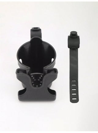 حامل أكواب لعربة الأطفال، حامل أكواب وحامل هاتف، حامل مشروبات محمول، حامل لعربات الأطفال والدراجات (أسود) - view 5