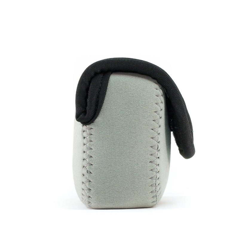 MegaGear Canon Powershot Sx730 Hs, Sx720 Hs, Sx710 Hs, G16, G15 Ultra Light Neoprene Camera Case, With Carabiner - Gray - MG1246, PU Leather - Image 5