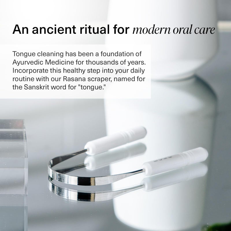 Boka Tongue Scraper for Adults & Kids with Case - Stainless Steel Tongue Cleaner w/Linen Travel Pouch - Scrubber to Remove Tongue Buildup and Freshens Breath (Pack of 1) - Image 3