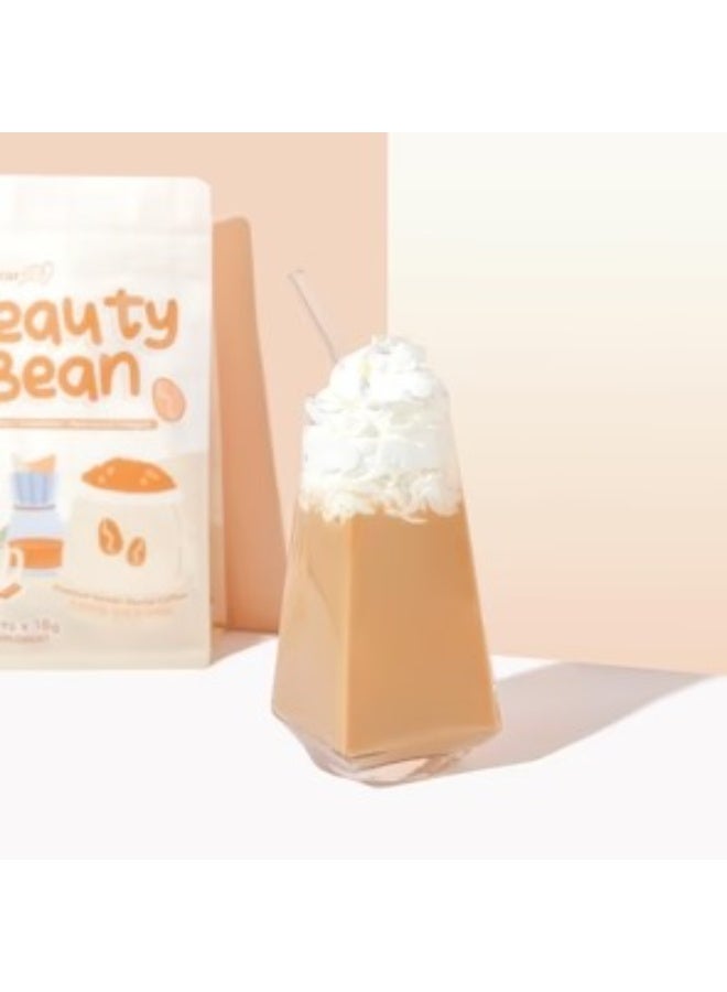 Dear Face Beauty Bean Slimming Coffee – Korean Mocha Coffee with L-Carnitine, Glutathione, Collagen & Probiotics – 10 Sachets x 18g - Image 2