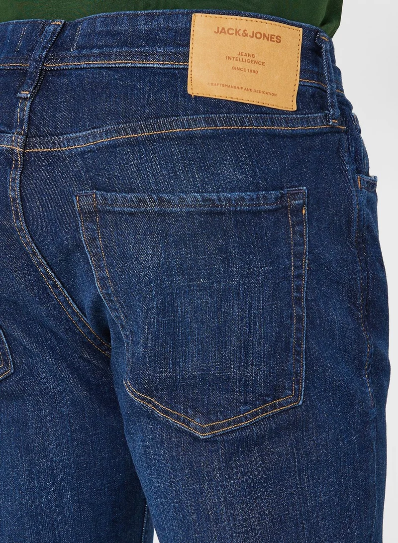JACK & JONES Mid Wash Slim Fit Jeans