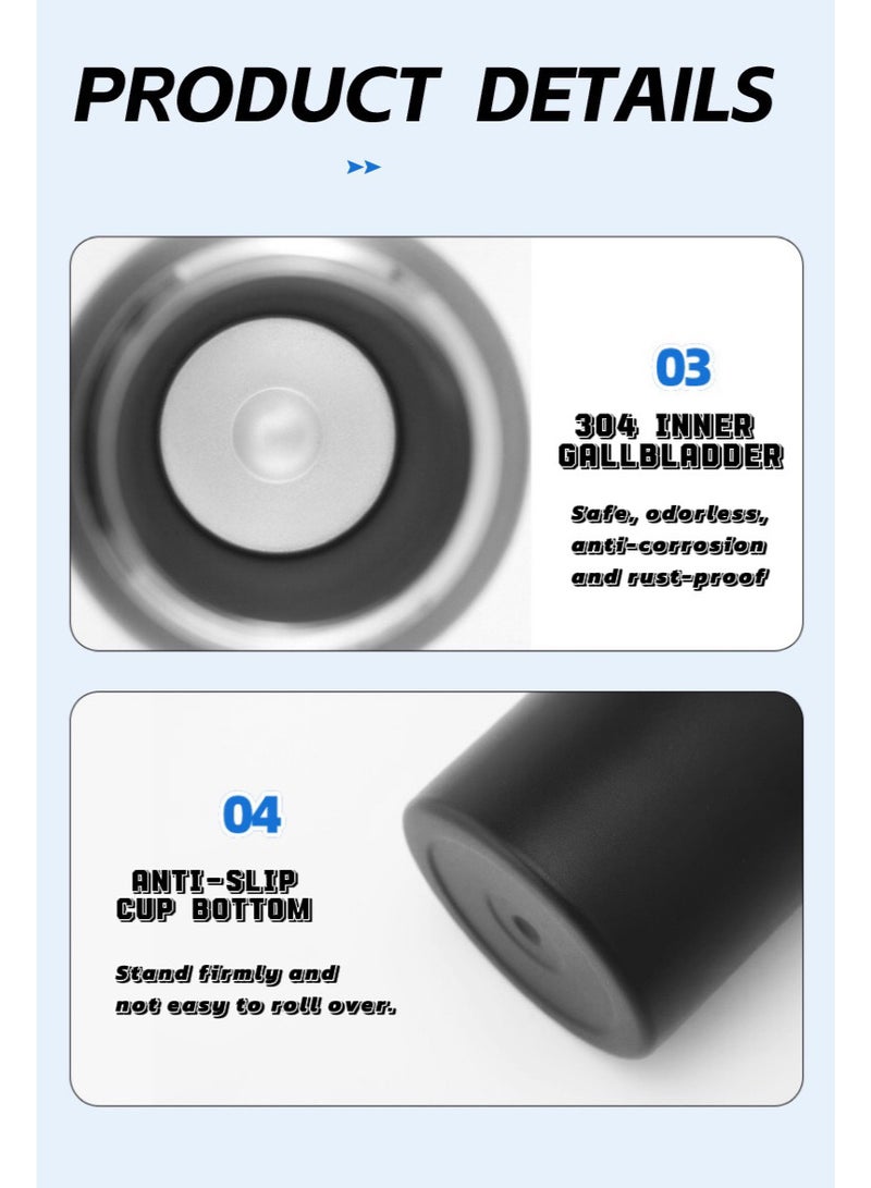 Hydro Flask Vacuum Insulated Water Bottle 1200ml - Portable Space-Grade Thermos with Handle for Sports & Outdoors - Leakproof, Non-Slip Grip, Ideal for Fitness, Camping & Hydration - Image 5