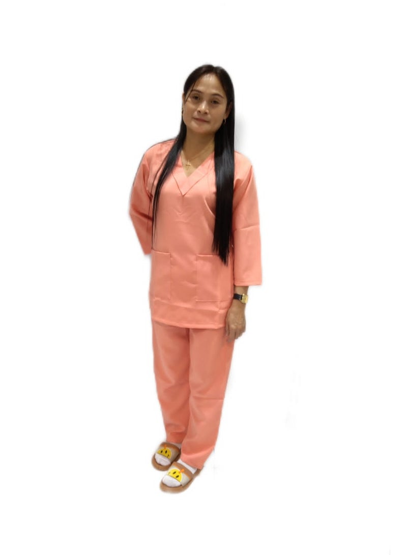 Elegant Crape Maid Uniform Classic Design 