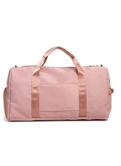 MahMir Gym Bag with Shoes Compartment, Sports Bag with Waterproof Pocket for Wet Towels, Travel Duffel Bag for Men and Women by MahMir (Pink)  - Image 3