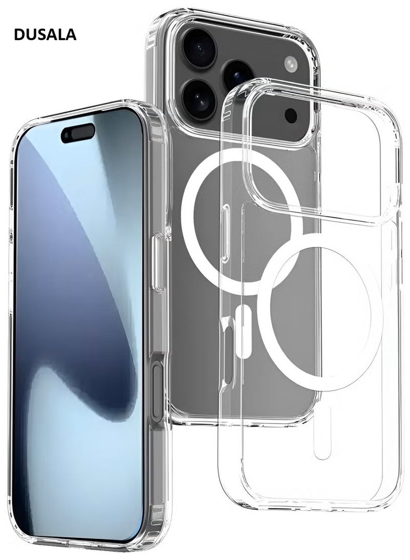 DUSALA iPhone 17 Pro Max Case Cover Clear Magsafe Non-Yellowing Case iPhone 17 Pro Max Bumper Drop Protection Scratch-Resistant Cover For iPhone 17 Pro Max Cover 6.9-inch - Image 1