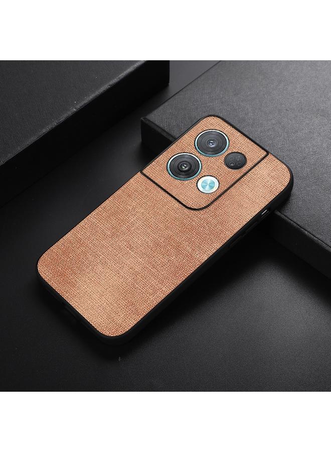 S-TOP Case For OPPO Reno8 Pro+ 5G China / 8 Pro 5G Foreign Brugg Texture PU Shockproof Phone Case - Image 2
