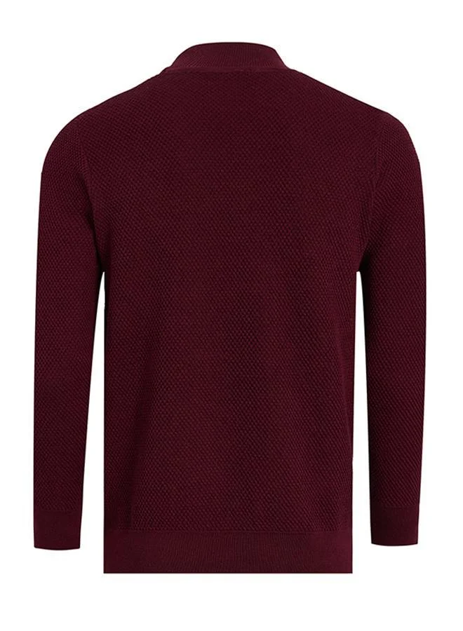 Men's Basic Half Turtleneck Sweater