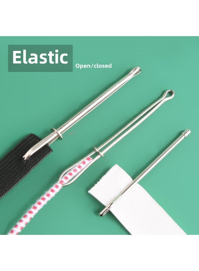 Rope Threading Device Elastic Band Special Tool Clip Waist Rope Threading Device Wide Rubber Band Pants Wearing Artifact Threading Device-Model:Closed Mouth Type  - Image 1