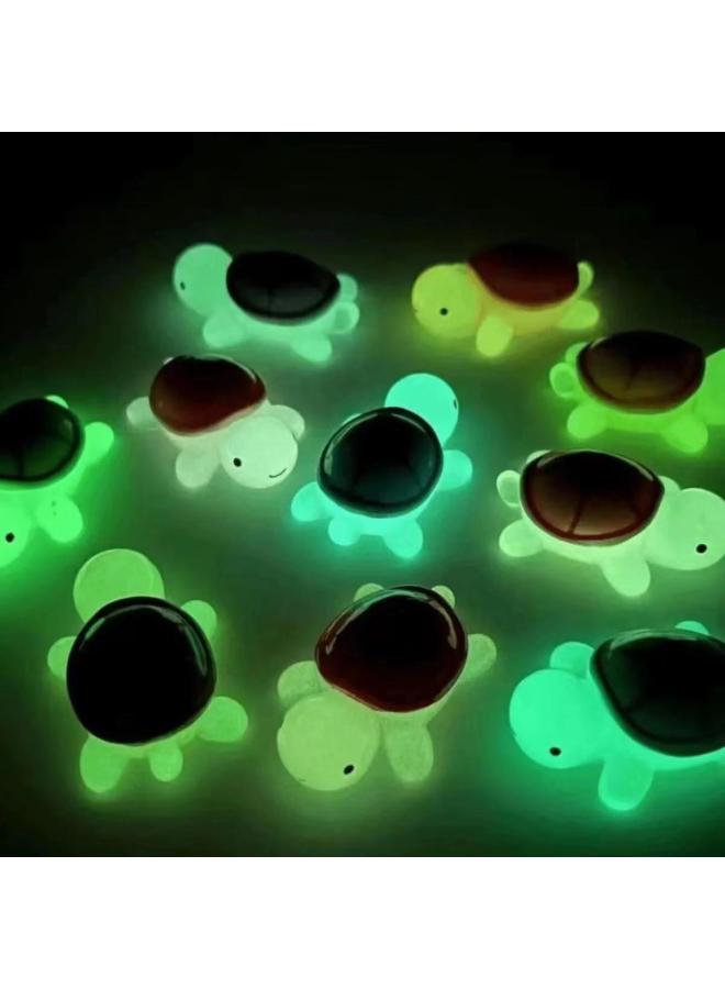Large Resin Luminous Turtle Pair Touch Turtle Blind Bag DIY Accessories Trendy Play Desktop Small Ornaments Toy-Color:Luminous Turtle Blind Bag Mixed With One  - Image 5