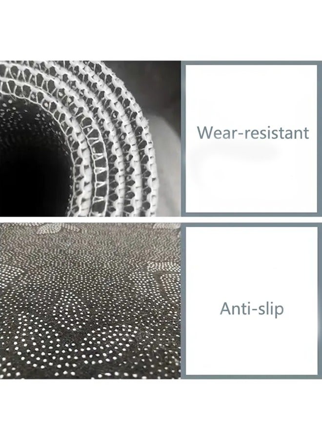 Aikenn Kitchen carpet kitchen carpet washable bathroom long carpet water and oil absorbent household non-slip floor mat bathroom door bathroom dustproof mat suitable for kitchen and bathroom holiday gift decoration  - Image 3