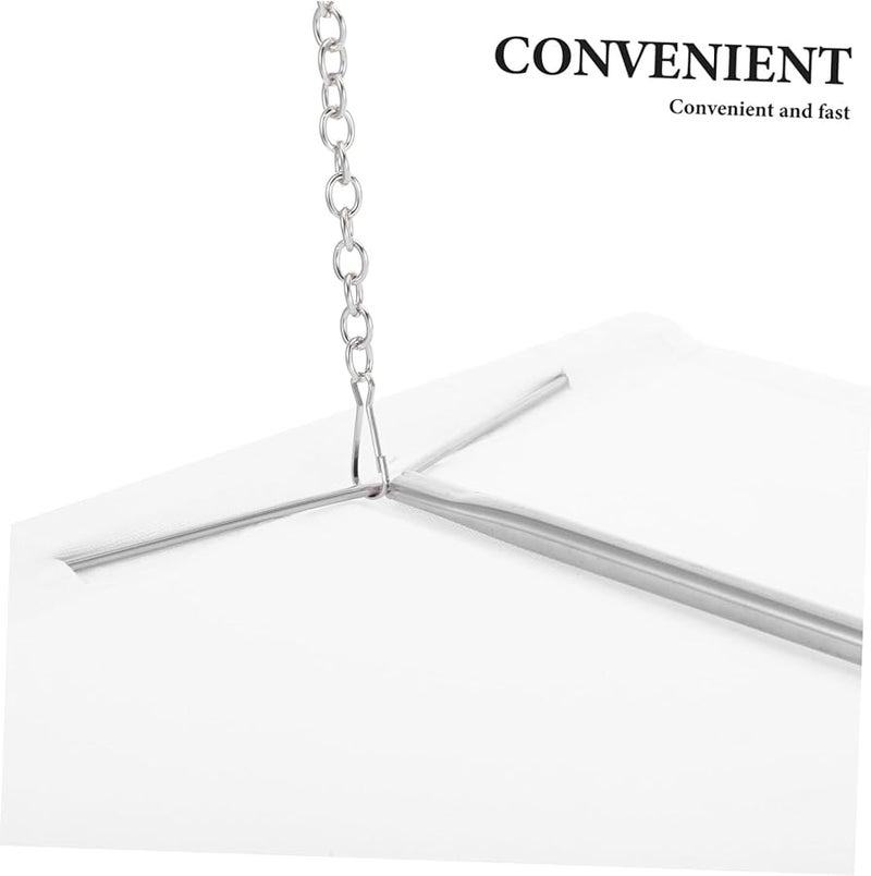 Veemoon Central Air Conditioner Vent Deflector Wind Direction Shield Easy to Clean White - Image 4