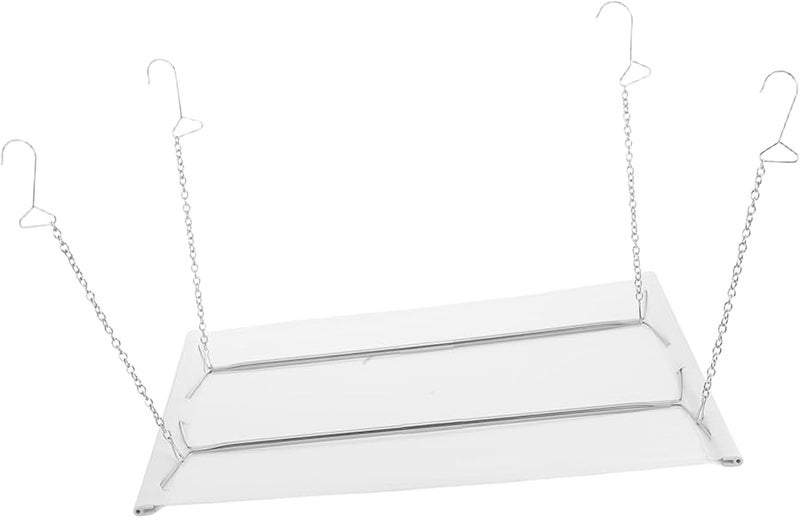 Veemoon Central Air Conditioner Vent Deflector Wind Direction Shield Easy to Clean White - Image 1