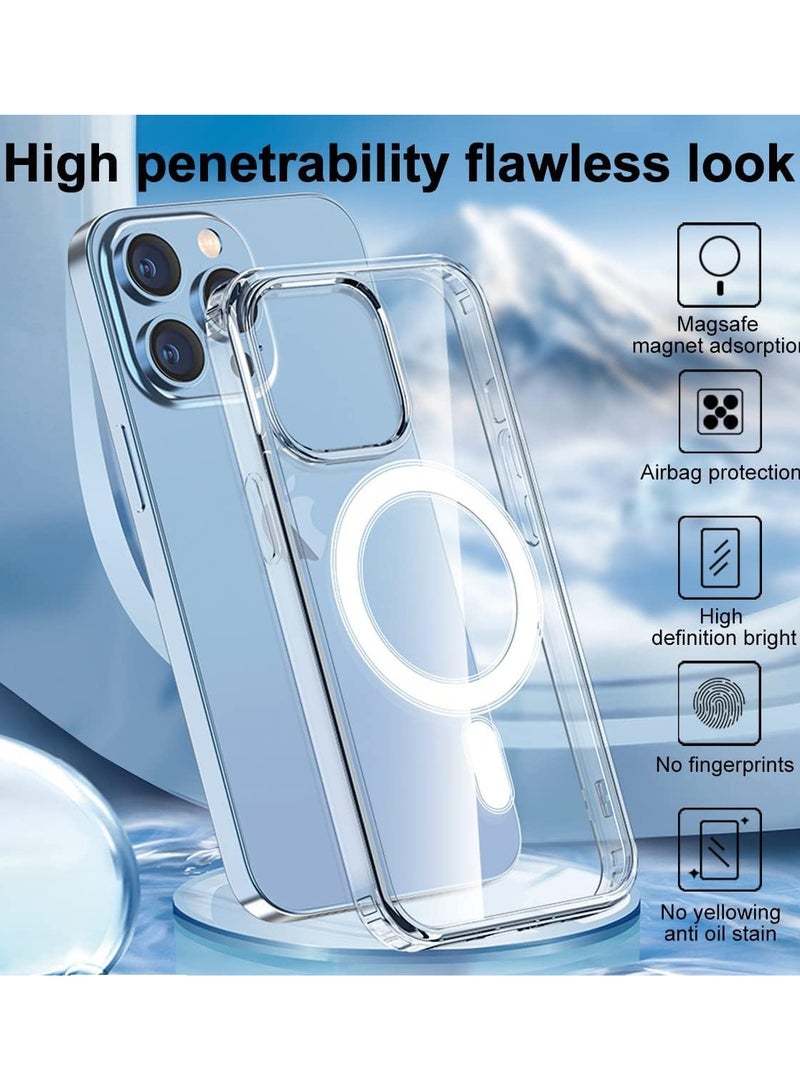 Protection Case Cover With Magsafe for iPhone 15 Pro Clear - Image 2