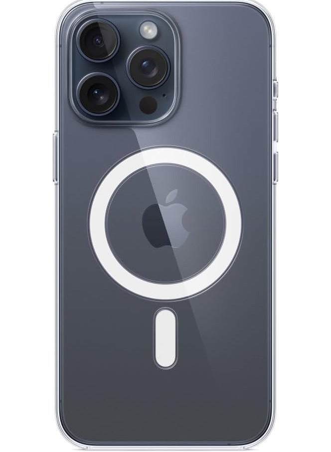 Protection Case Cover With Magsafe for iPhone 15 Pro Clear - Image 5