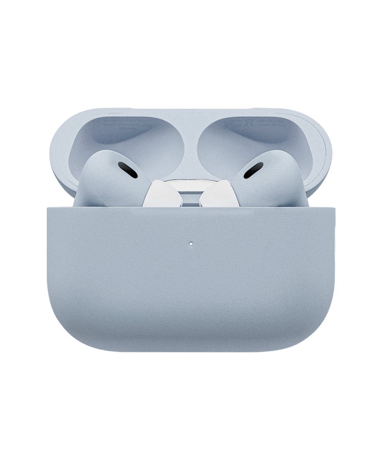 CAVIAR Customized AirPods Pro 3 Case with Automotive-Grade Paint Scratch-Resistant, Shockproof, Durable, Stylish Protective Cover, Personalized Design, Perfect Fit for Airpods Pro 3 Full Matte Sierra Blue - Image 1