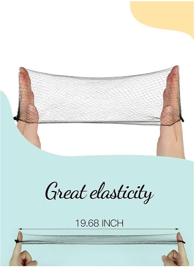 Generic 60PCS Invisible Hair Nets with U-Pins - For Ballet Buns, Food Service, Wedding - Breathable Mesh & No-Slip Metal Clips  - Image 2