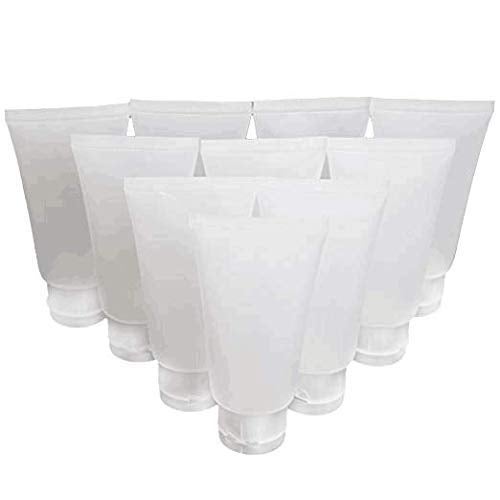 DNHCLL 10PCS 15ML Empty Reusable Plastic Empty Travel Cosmetic Soft Tubes Bottle Container With Flip Cap Shower Lotion Cleanser Packing Sample Bottles - Image 2