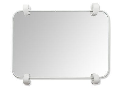 Genius Baby Toys Baby Mirror Large Crib Mirror DoubleSided with High Contrast Images Baby Safe Mirror NICU Approved Shatterproof with Hospital Grade Rubber by Genius Baby Toys