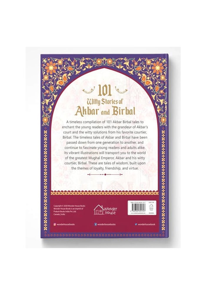 Wonder House Books 101 Witty Stories Of Akbar and Birbal - Collection Of Humorous Stories For Kids - Image 2