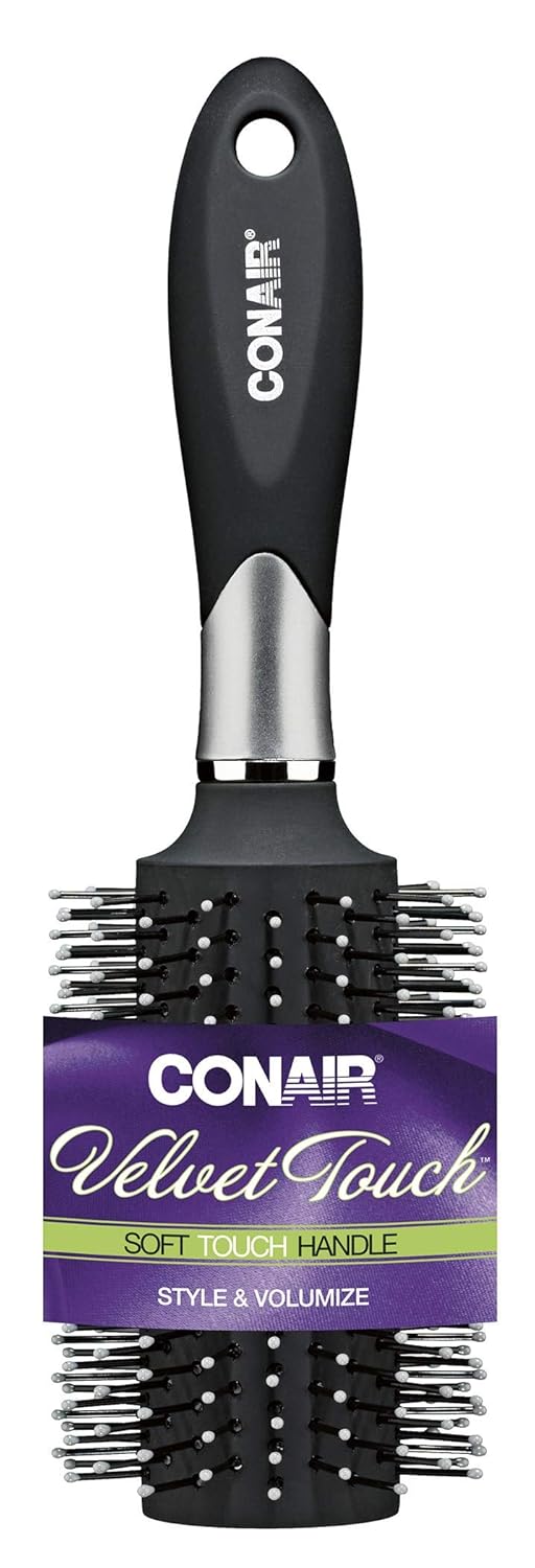 CONAIR Conair 77203Z Velvet Touch Large Round Brush