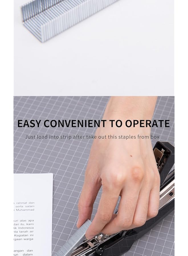 Deli 53 8 Tacker Staples 1000 Piece Silver - Image 5