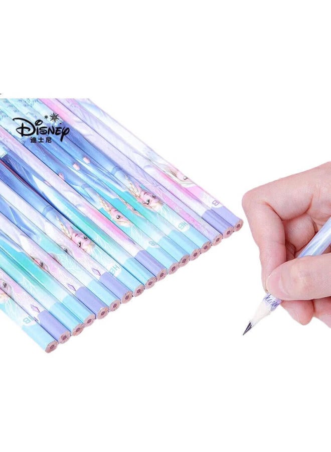 Disney Pencils, Stationery, 30 Hb Wooden Writing Pencils, Elementary School Pencils, Children'S Gift, Kindergarten Cartoon Pencils, Frozen E0263F - Image 1