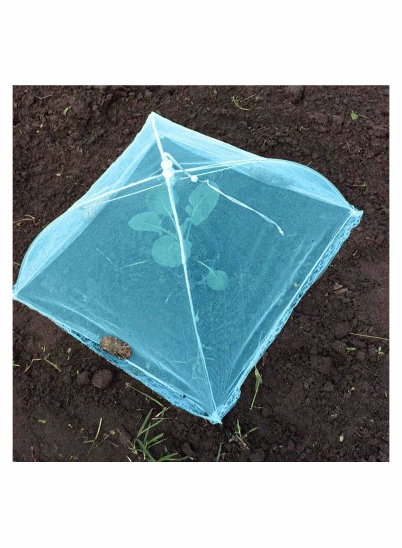 NIBEMINENT Food Covers Mesh, Pop up Umbrella Tent for Kitchen Outdoors, Parties Picnics, BBQs, Keep Flies Bugs Mosquitoes Away, Reusable and Collapsible, 5 Pack - Image 4