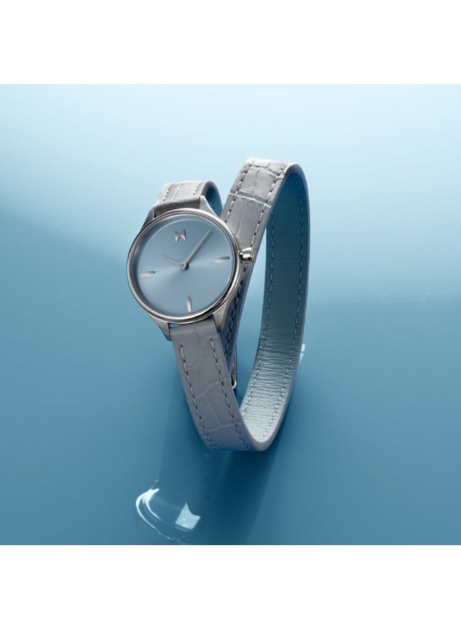 MVMT ROUND ANALOG WOMEN'S BLUE CASE WATCH - 28000345-D - Image 5