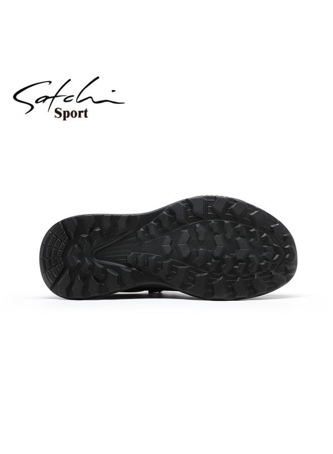 Satchi Men's Sports Casual Shoes  Autumn Winter Outdoor Cushioning Running Shoes Lightweight Comfortable Simple Lace-up Sneakers - Image 4