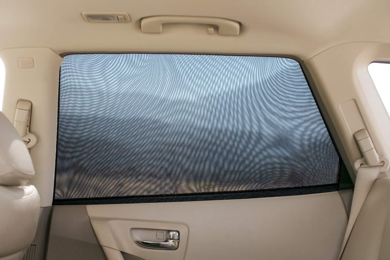 ماغنيليكس Sock Style Window Shades for Baby Block Sun Rays to Keep Passengers, Pets and Car Interior Cool and Comfortable Elasticized Universal Mesh Shades Fit Most Vehicles (2 Pack) - Image 5