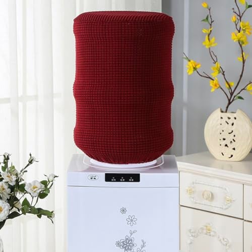 BAOZOON Wine Red 5 Gallon Water Dispenser Cover - Durable, Stretchy Bucket Cover for Home Office - Image 5