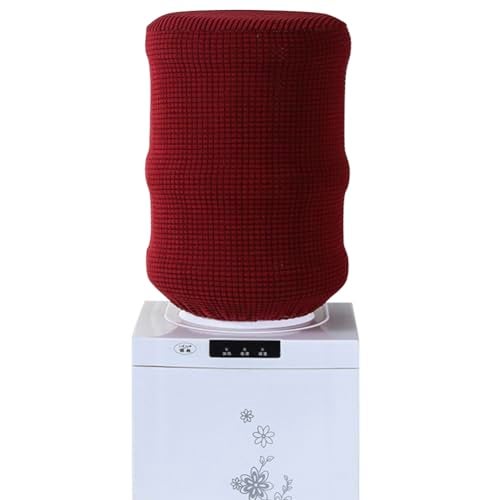 BAOZOON Wine Red 5 Gallon Water Dispenser Cover - Durable, Stretchy Bucket Cover for Home Office - Image 1
