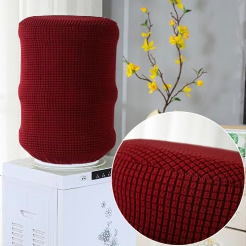 BAOZOON Wine Red 5 Gallon Water Dispenser Cover - Durable, Stretchy Bucket Cover for Home Office - Image 3