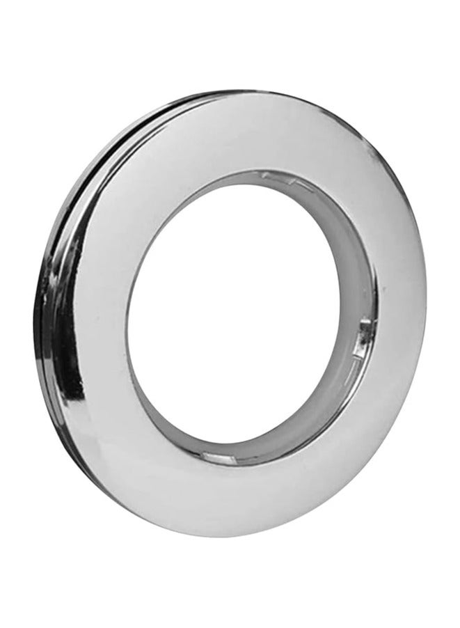 Zeenah Furniture Curtain Eyelet Rings 100 Pieces Round Grommet Plastic Rings Clips - Image 1