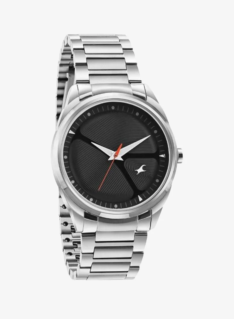 fastrack Men's Stainless Steel Analog Watch 3273SM02 - 41 mm