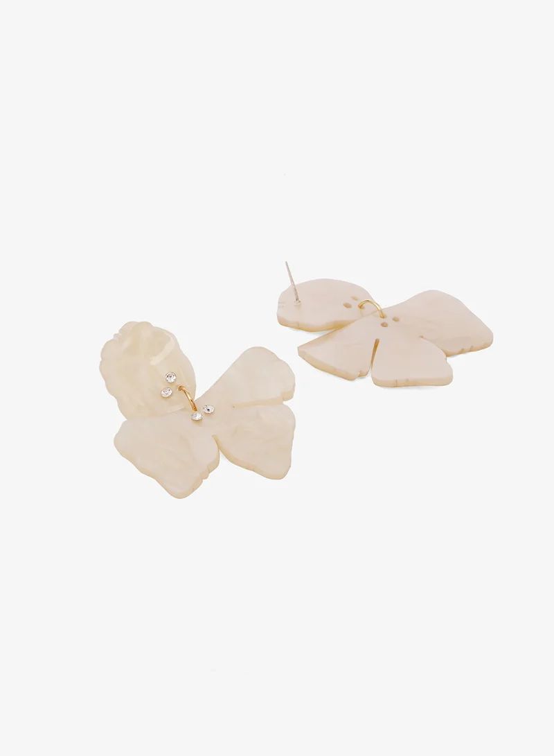 ايلا Flower Statement Earrings