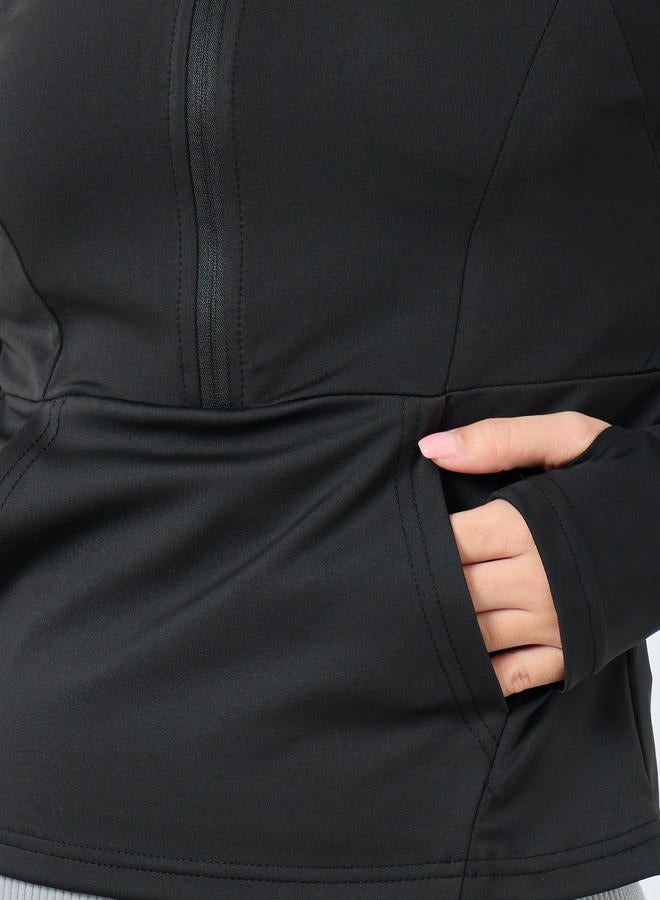 ستايلي اكتيف بلوزة بتفاصيل سحاب - Image 3